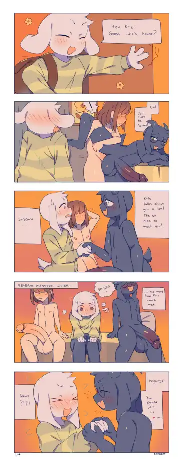 Read [Crybleat] Asriel Gangbang - Fhentai