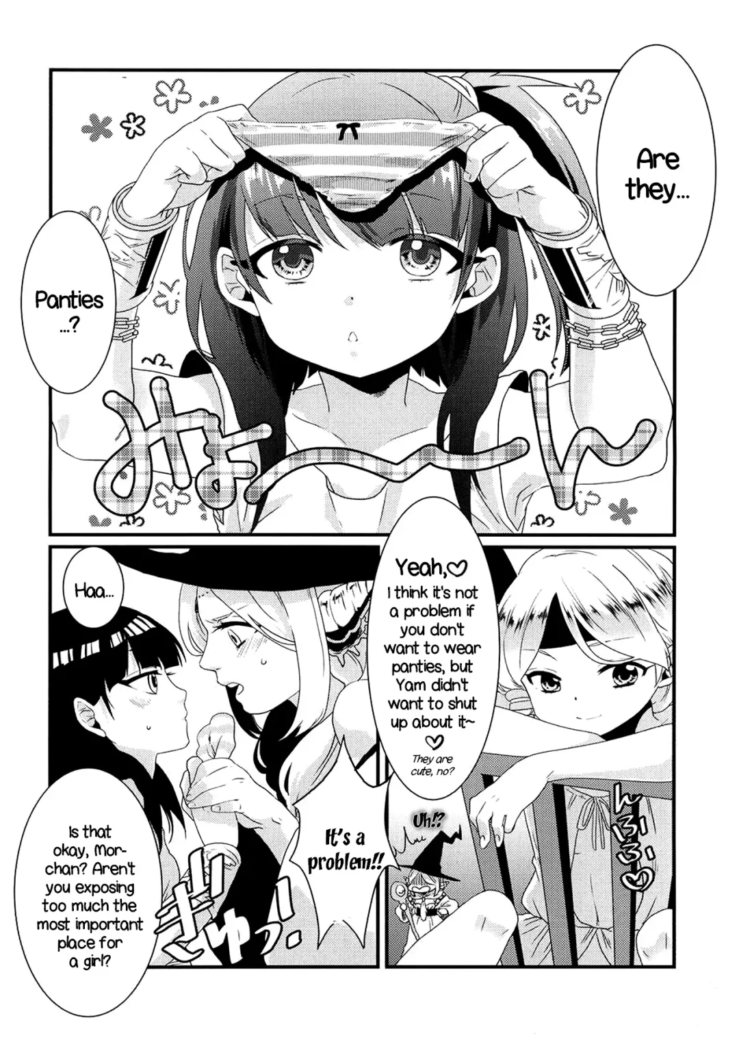 [Hashimoto] Morgiana ga Hajimete Pantsu o Haita Hon! | A book where Morgiana wears panties for the first time Fhentai.net - Page 2