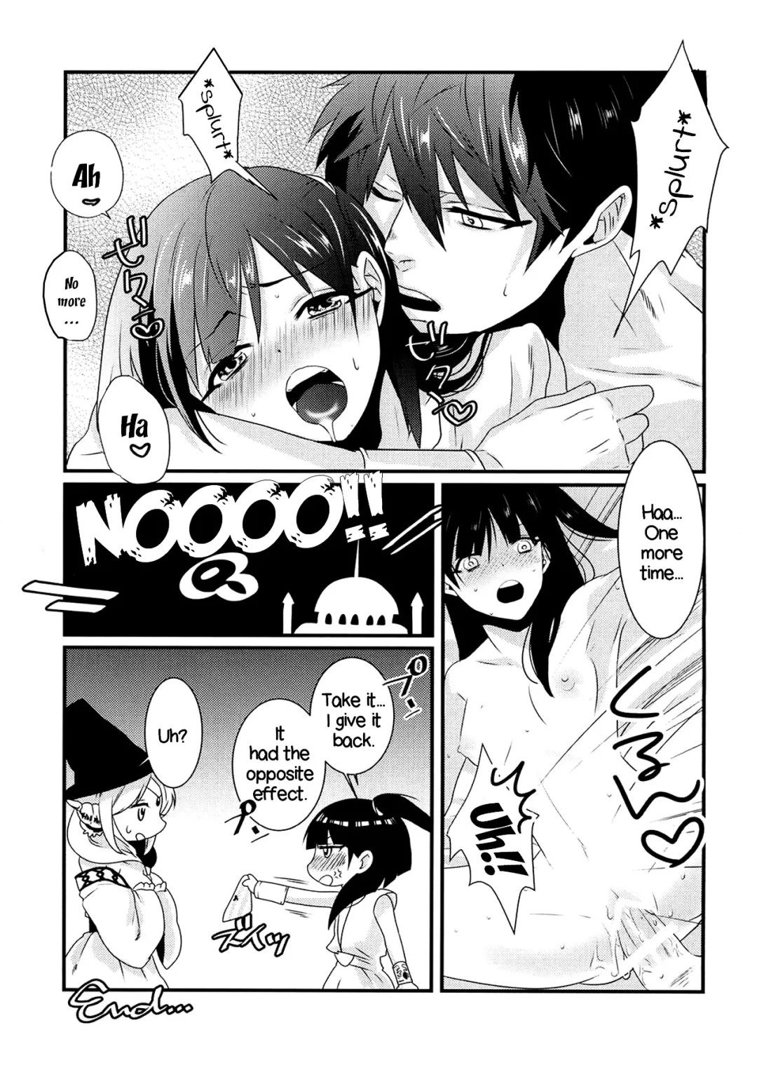 [Hashimoto] Morgiana ga Hajimete Pantsu o Haita Hon! | A book where Morgiana wears panties for the first time Fhentai.net - Page 21