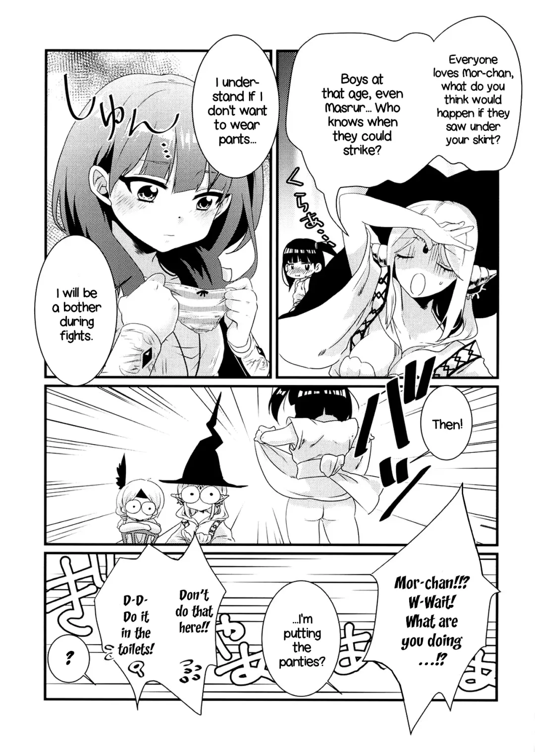 [Hashimoto] Morgiana ga Hajimete Pantsu o Haita Hon! | A book where Morgiana wears panties for the first time Fhentai.net - Page 3