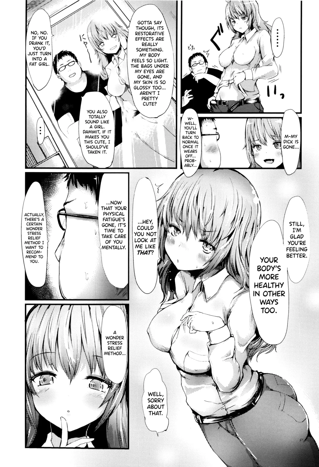 [Haruyukiko] Sokkou Joseika Iyakuhin | Insta-Genderswap Drug Fhentai - Page 3