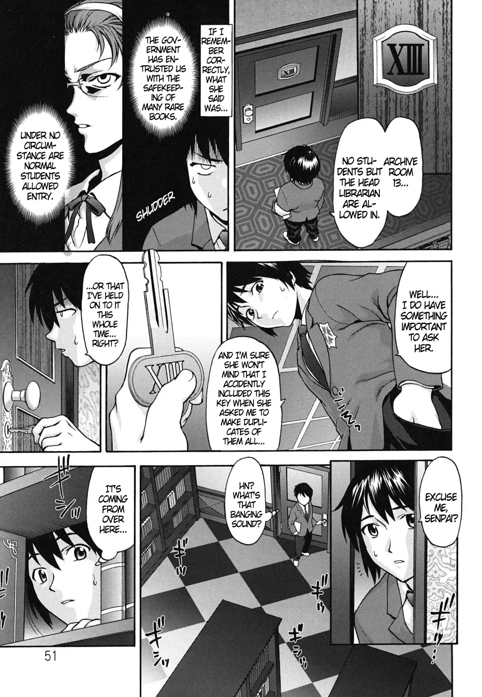 [Saida Kazuaki] The Library's Forbidden Zone Fhentai - Page 3