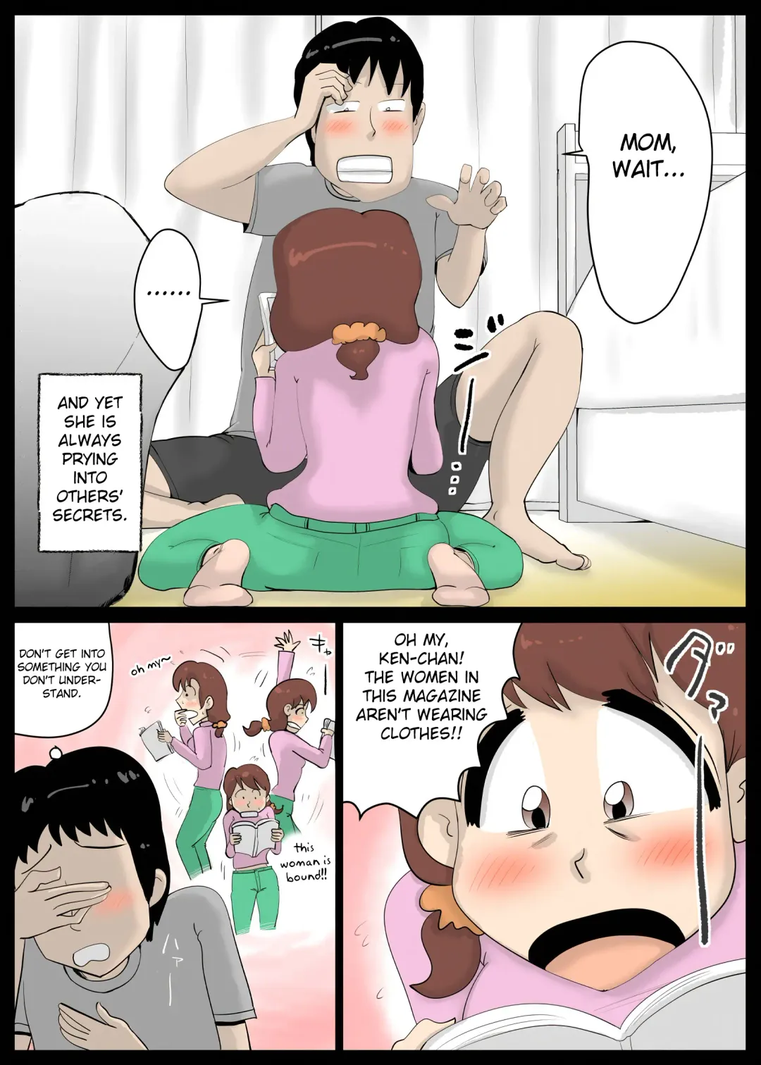 [Kazum] Chou Dotennen no Hahaoya ga Kyou mo Ore o Sasotte kuru Fhentai - Page 4