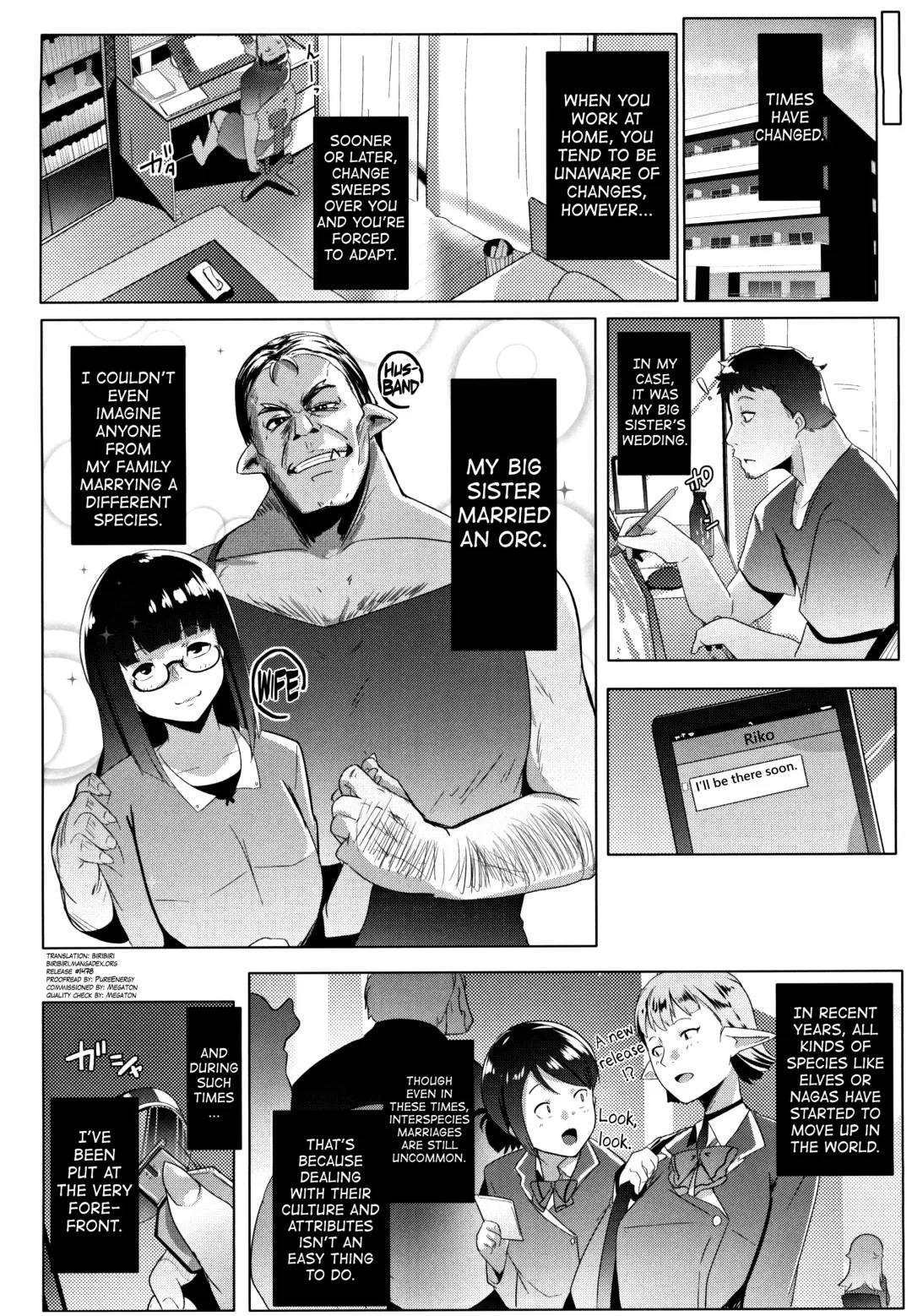 [Muneshiro] Imouto wa Mesu Orc | My Little Sister is an Orc Fhentai - Page 4