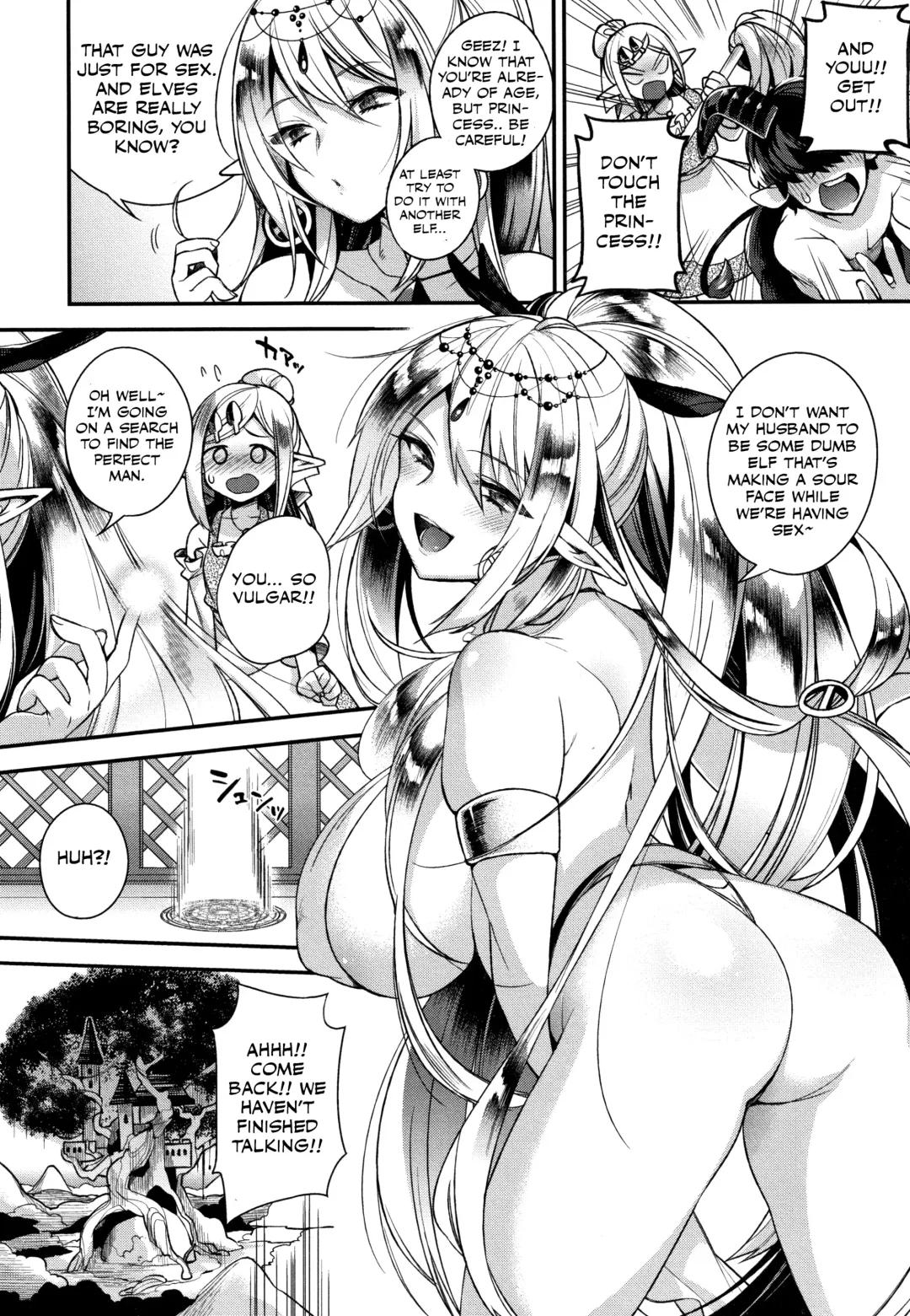 [Shindou] Shotaku-kun wa Elf no Hime-sama o Jouzu ni Haramaserareru kana? Fhentai.net - Page 6