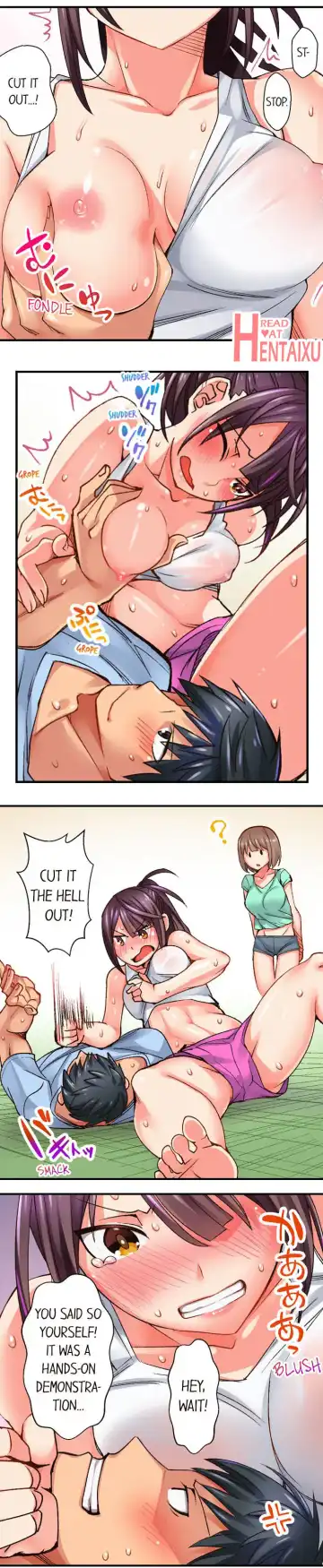 [Toubaru Rairu] You Cum, You Lose! Wrestling with a Pervert Ch.3/? Fhentai.net - Page 13