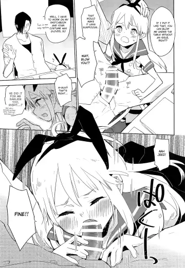 [Seihoukei] Doujin Event no Josou Shimakaze-kun Uriko wa, Haitteru. Fhentai - Page 14