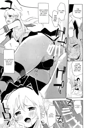[Seihoukei] Doujin Event no Josou Shimakaze-kun Uriko wa, Haitteru. Fhentai - Page 18