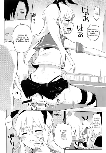 [Seihoukei] Doujin Event no Josou Shimakaze-kun Uriko wa, Haitteru. Fhentai - Page 19