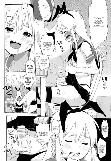 [Seihoukei] Doujin Event no Josou Shimakaze-kun Uriko wa, Haitteru. Fhentai - Page 9