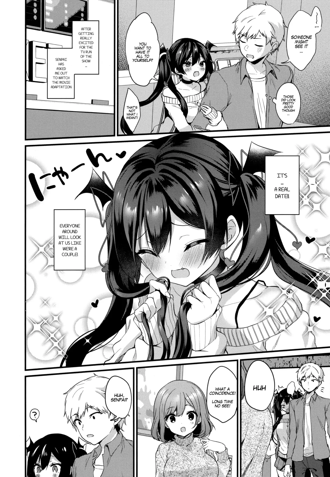 [Ayuma Sayu] Koakuma-chan no Kougeki! 3 Onnanoko no toilet de Hen | Little Devil Going On The Offensive! 3 Inside The Girls Bathroom Fhentai - Page 5