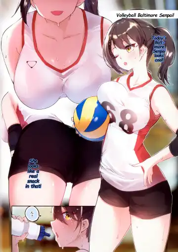 [Suruga Rinu] Baltimore Senpai no Himitsu no Bukatsu Shoukai | Baltimore Senpai Secret Club Life! Fhentai - Page 2