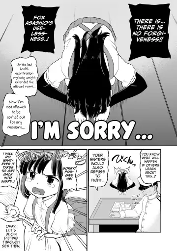 [Takku] Asashio wa Futottemasen!! | Asashio is not Fat !! Fhentai - Page 3