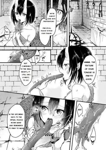 [Jon] Hebigami-sama no Gishiki | The Ritual of Naga's Avatar Fhentai - Page 3