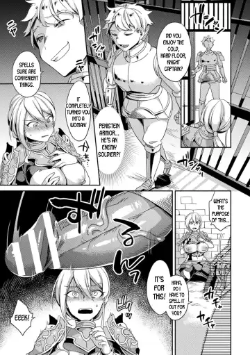 [Yamanashi Yuuya] Genderbent Knight Raul, the Fallen Whore ~ He couldn't win against money and cocks Fhentai.net - Page 3