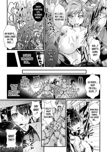 [Misakana] Nyotaika Kishi no Junan Inma Baishunfu Ochi | The Genderbent Knight's Passion Turn into a Succubus and Get Pregnant! Fhentai - Page 2