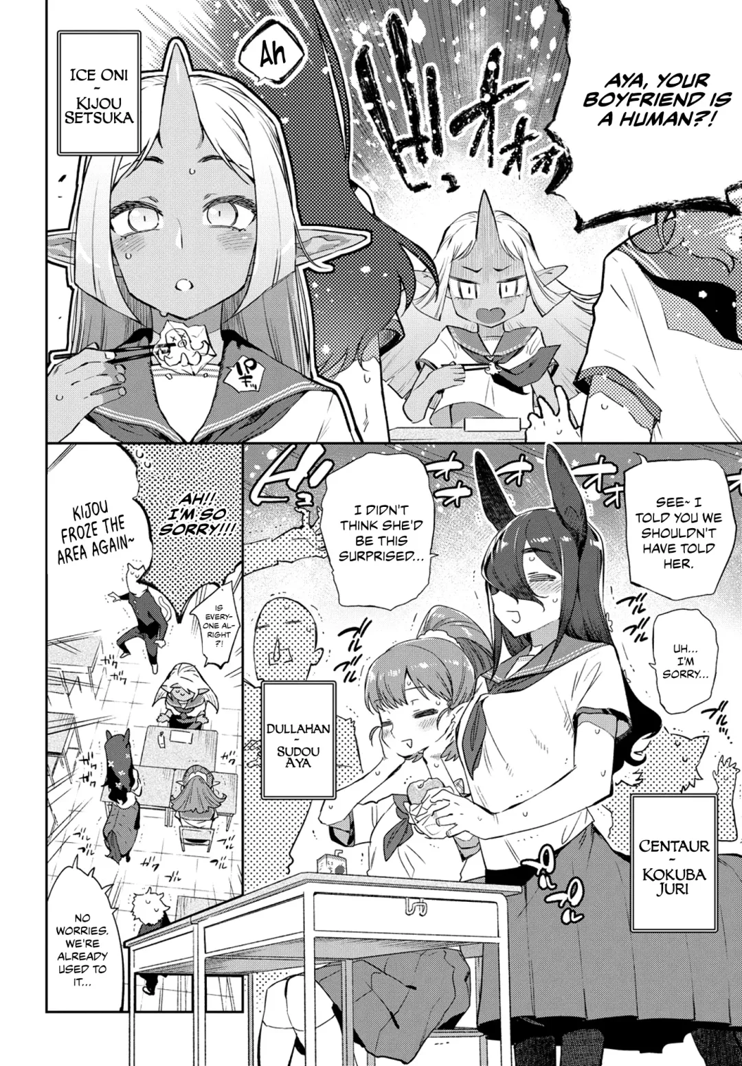 [Mizone] Ishu Renai | Heterogeneous Love Ch. 1 Fhentai - Page 3