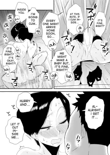 [Haitoku Sensei] 46-sai Hinnyuu Haha to no Kinshin SEX | Incestuous Sex with My 46-Year-Old Small Breasted Mother Fhentai.net - Page 41