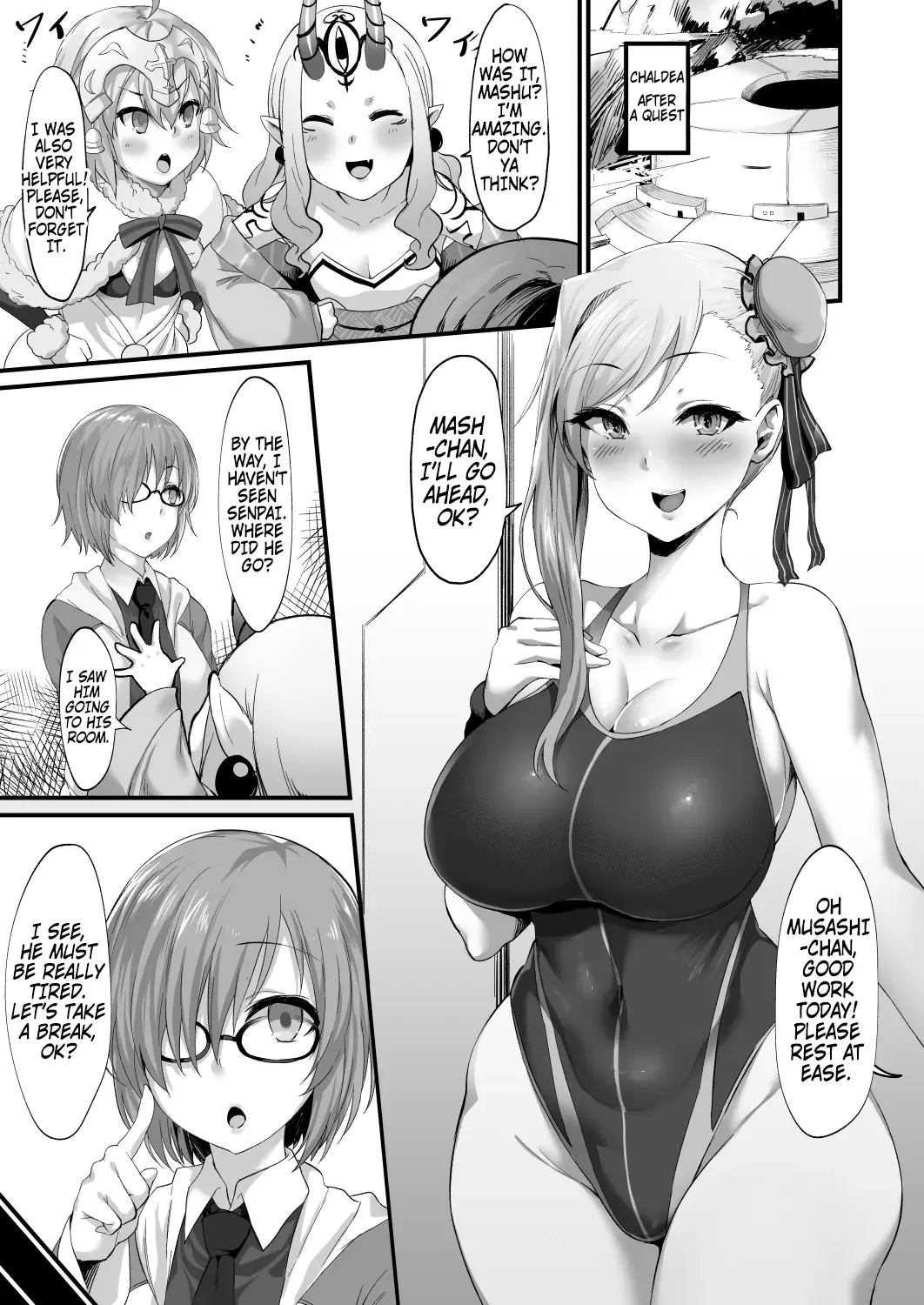 [Harufumi] Musashi-chan to Shota Master no Seikatsu Nikki | Musashi-chan and Shota Master's Quotidian Sex Life Fhentai - Page 2