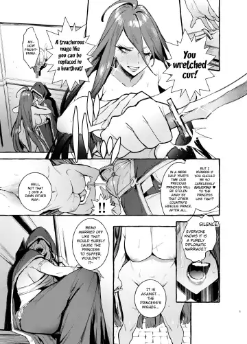 [Itami] Ochinpo Onna Knight to Shojo Hime | The Princess and the Knight of the Dick Fhentai - Page 6