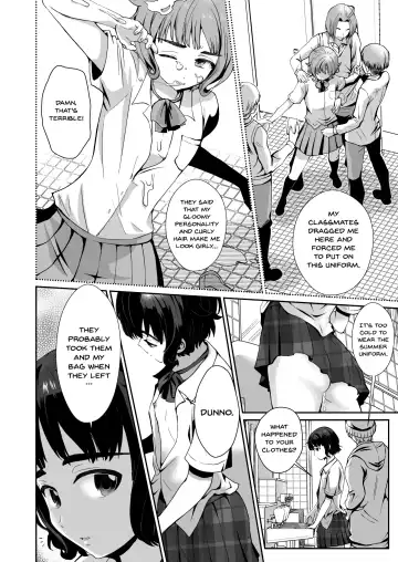 [Taguchi Monyata] Toilet ni Ittara SeJiru Mamire no Otokonoko ga Taorete Ita no de Toriaezu Irete Mita | When I Went To The Bathroom I Found A Trap Covered In Cum On The Ground So I Thought I'd Try Fucking Him Fhentai.net - Page 7