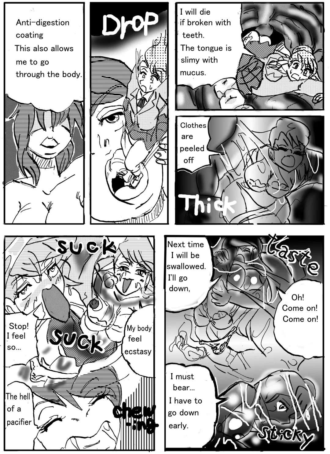 [Stuka] The real vore of the gaintess & Man-sucking leech fear Fhentai - Page 3
