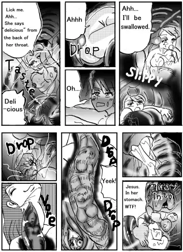 [Stuka] The real vore of the gaintess & Man-sucking leech fear Fhentai - Page 4