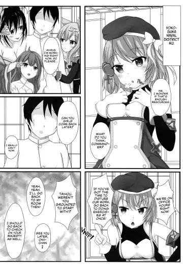 [Minato Akira] Shikikan wa Hontou ni Shikata ga Nai desu ne | My Commander is Truly a Lost Cause Fhentai.net - Page 3