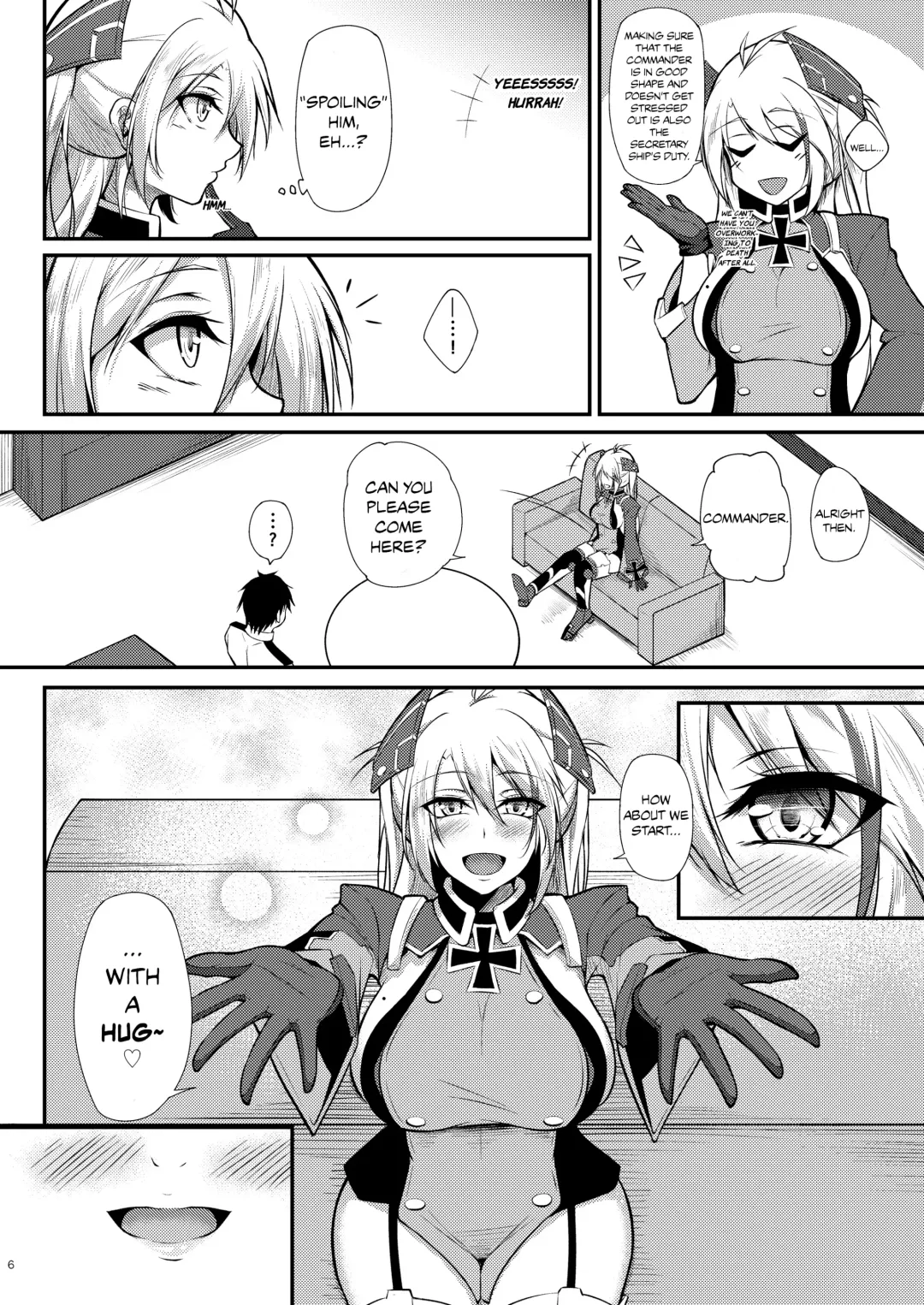[Oriue Wato] Prinz Eugen ni Amaetai!! | I Want to be Spoiled by Prinz Eugen!! Fhentai - Page 6