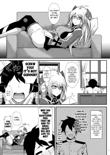 [Oriue Wato] Prinz Eugen ni Amaetai!! | I Want to be Spoiled by Prinz Eugen!! Fhentai - Page 3
