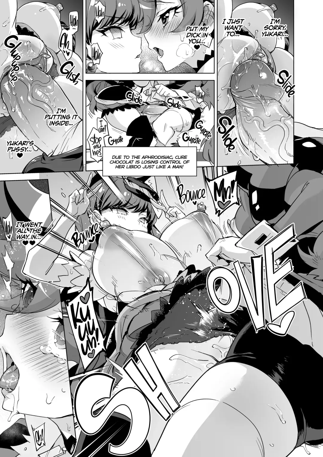 [Mucha] JK Cure VS Ero Trap Dungeon | JK Cures VS an Ero Trap Dungeon (decensored) Fhentai - Page 19