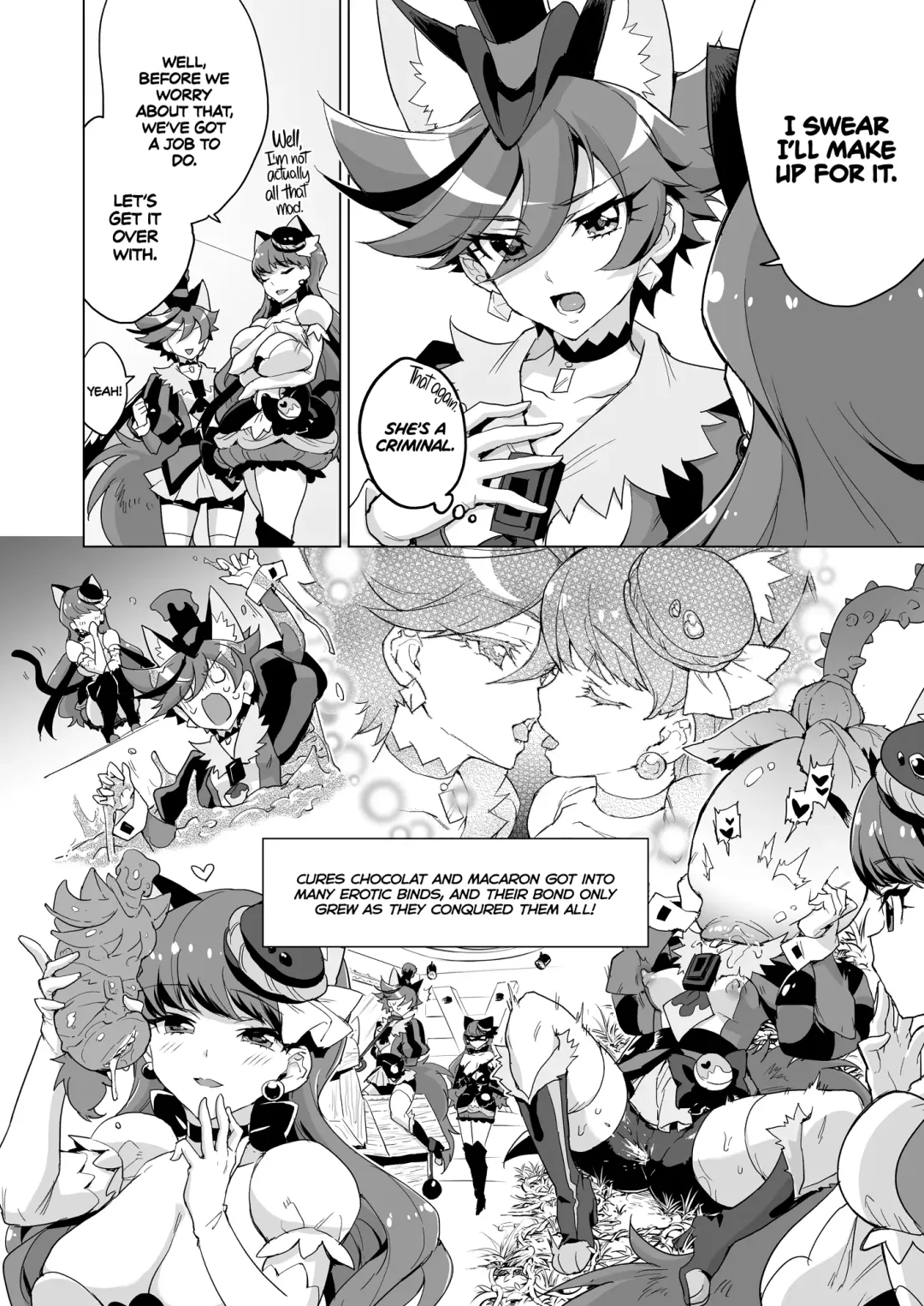 [Mucha] JK Cure VS Ero Trap Dungeon | JK Cures VS an Ero Trap Dungeon (decensored) Fhentai - Page 24