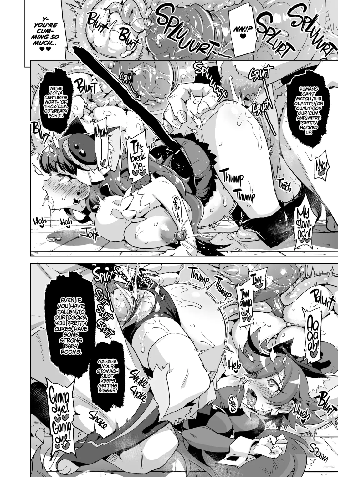 [Mucha] JK Cure VS Ero Trap Dungeon | JK Cures VS an Ero Trap Dungeon (decensored) Fhentai - Page 36
