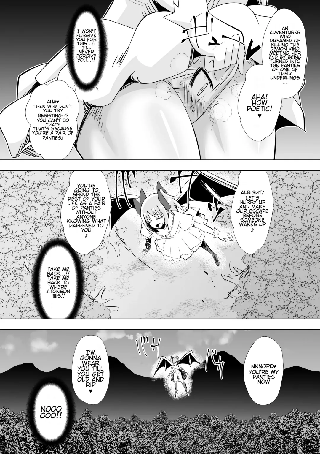 [Dining] Opantsu Choubatsu Sareru Onna Kishi Fhentai - Page 12