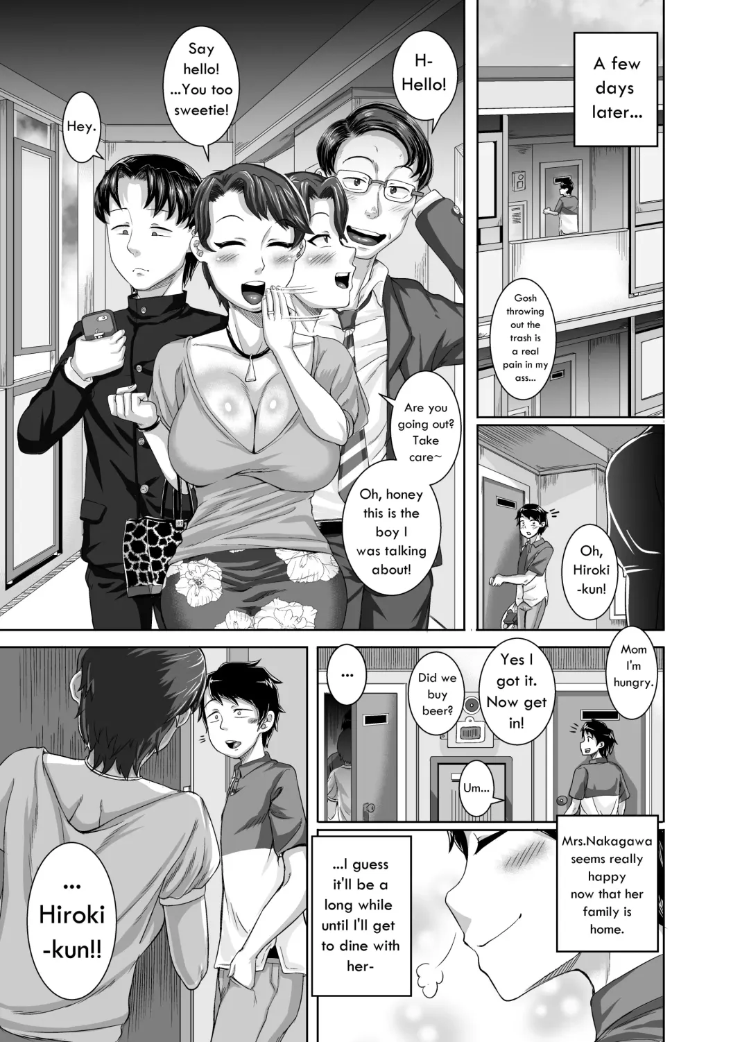 [Juna Juna Juice] Kinjo no Yuuwaku | Seduction from Next Door Fhentai - Page 21