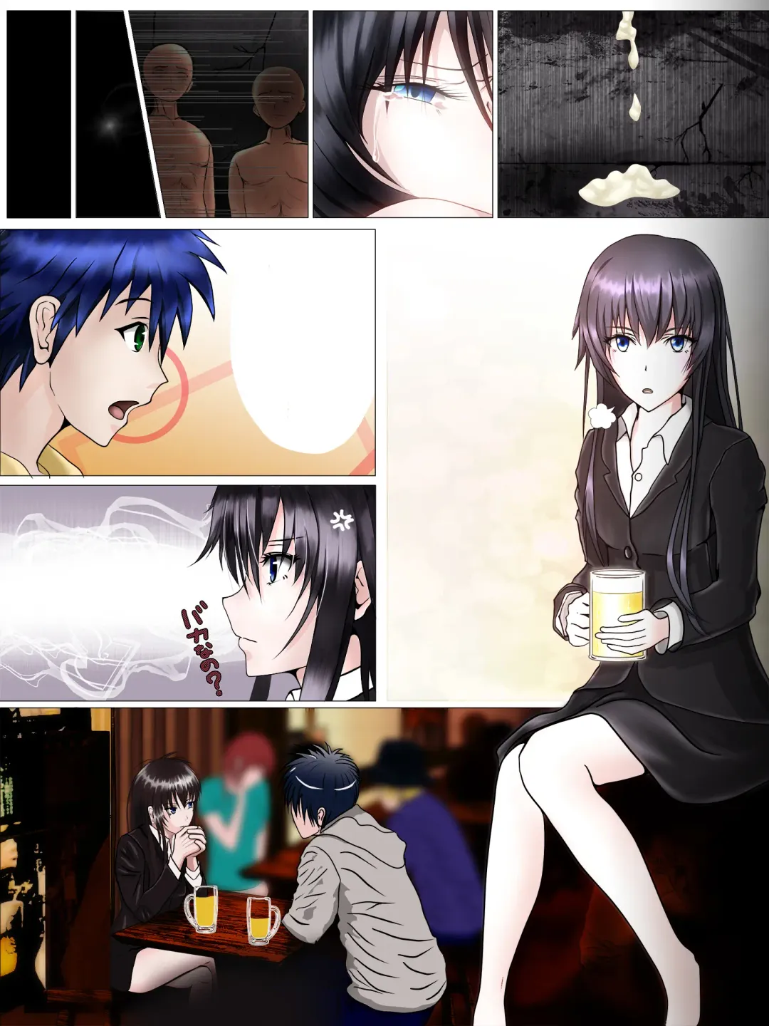 Watashi-tachi no Seishun Love Come wa Trauma ni Natte Iru. Fhentai - Page 21