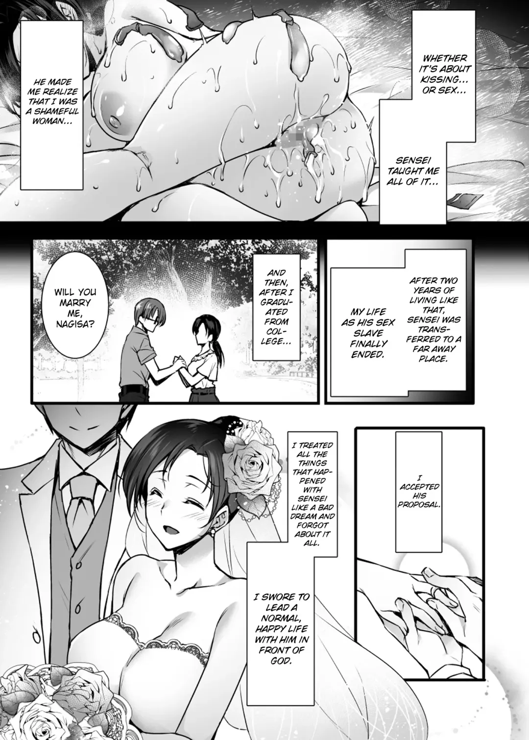 [Abe Inori] Tsuma no Hajimete no Otoko ~Otto ni Naisho no Saikai Koubi~ Fhentai - Page 14