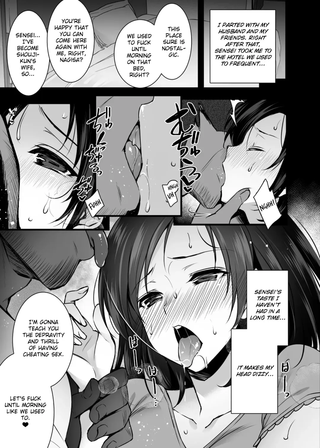 [Abe Inori] Tsuma no Hajimete no Otoko ~Otto ni Naisho no Saikai Koubi~ Fhentai - Page 16