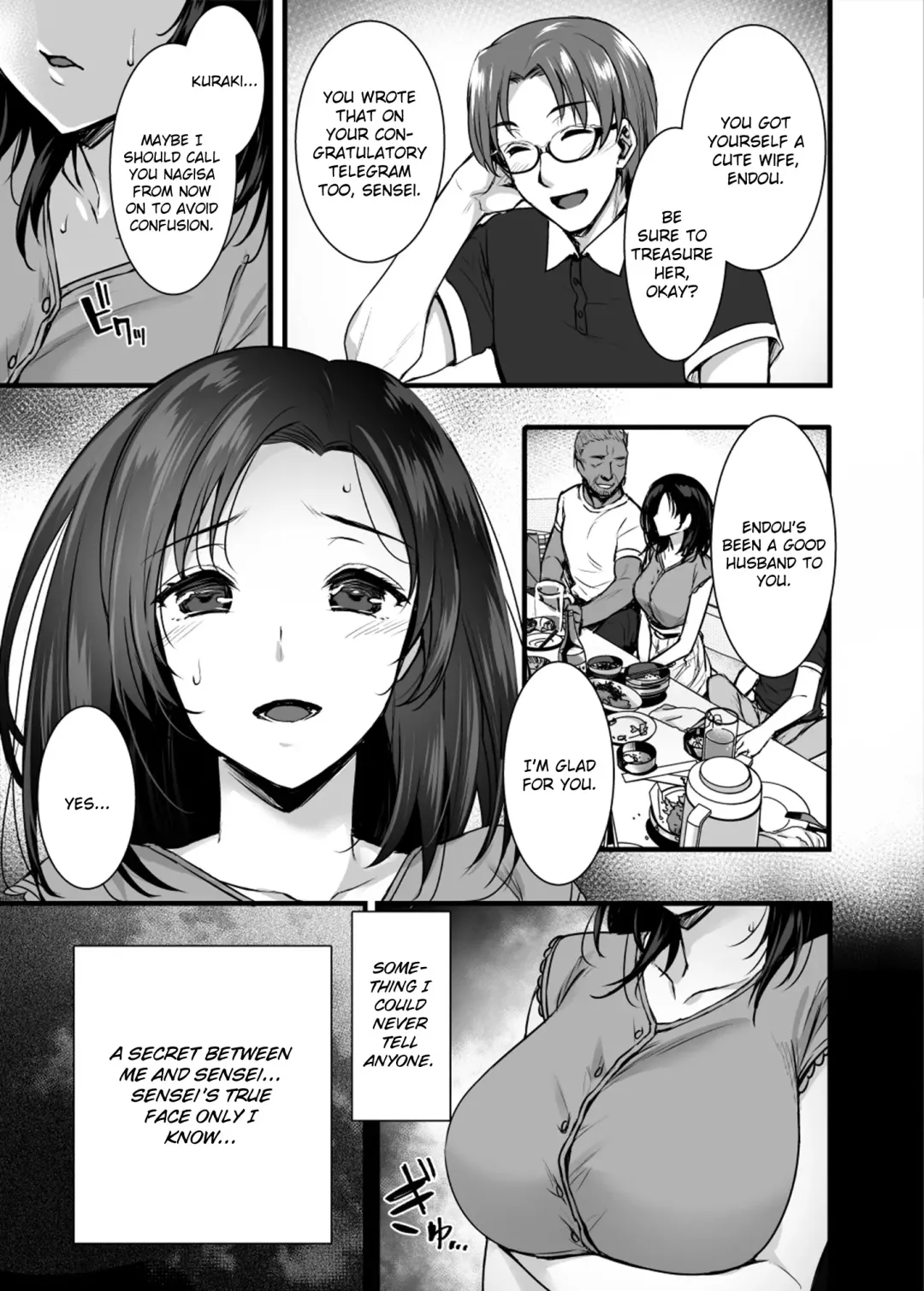 [Abe Inori] Tsuma no Hajimete no Otoko ~Otto ni Naisho no Saikai Koubi~ Fhentai - Page 6