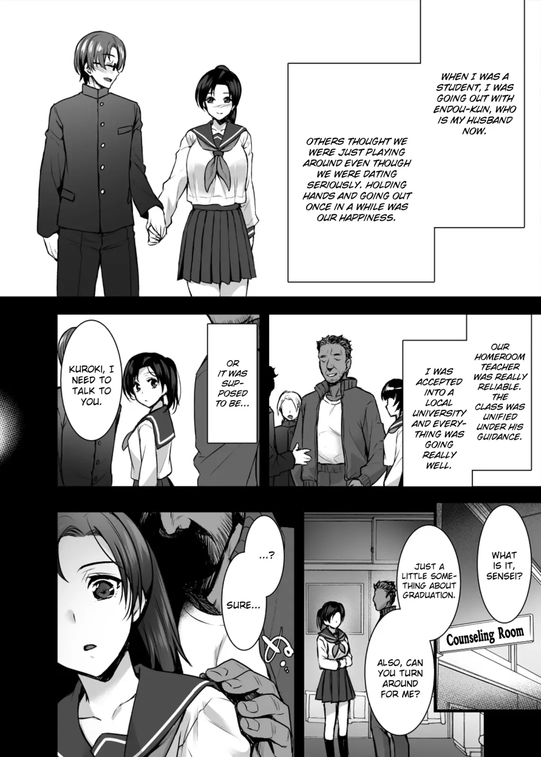 [Abe Inori] Tsuma no Hajimete no Otoko ~Otto ni Naisho no Saikai Koubi~ Fhentai - Page 7