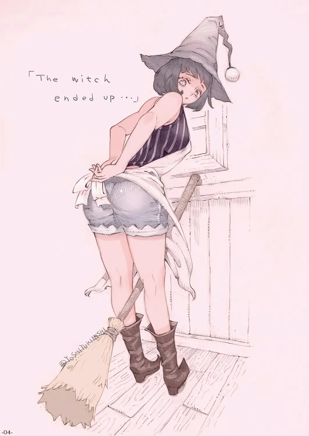 [Nishi Yoshiyuki] Majo wa Kekkyoku Sono Kyaku to... | The Witch Ended Up... Fhentai - Page 3