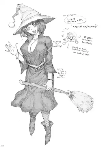 [Nishi Yoshiyuki] Majo wa Kekkyoku Sono Kyaku to... | The Witch Ended Up... Fhentai - Page 31