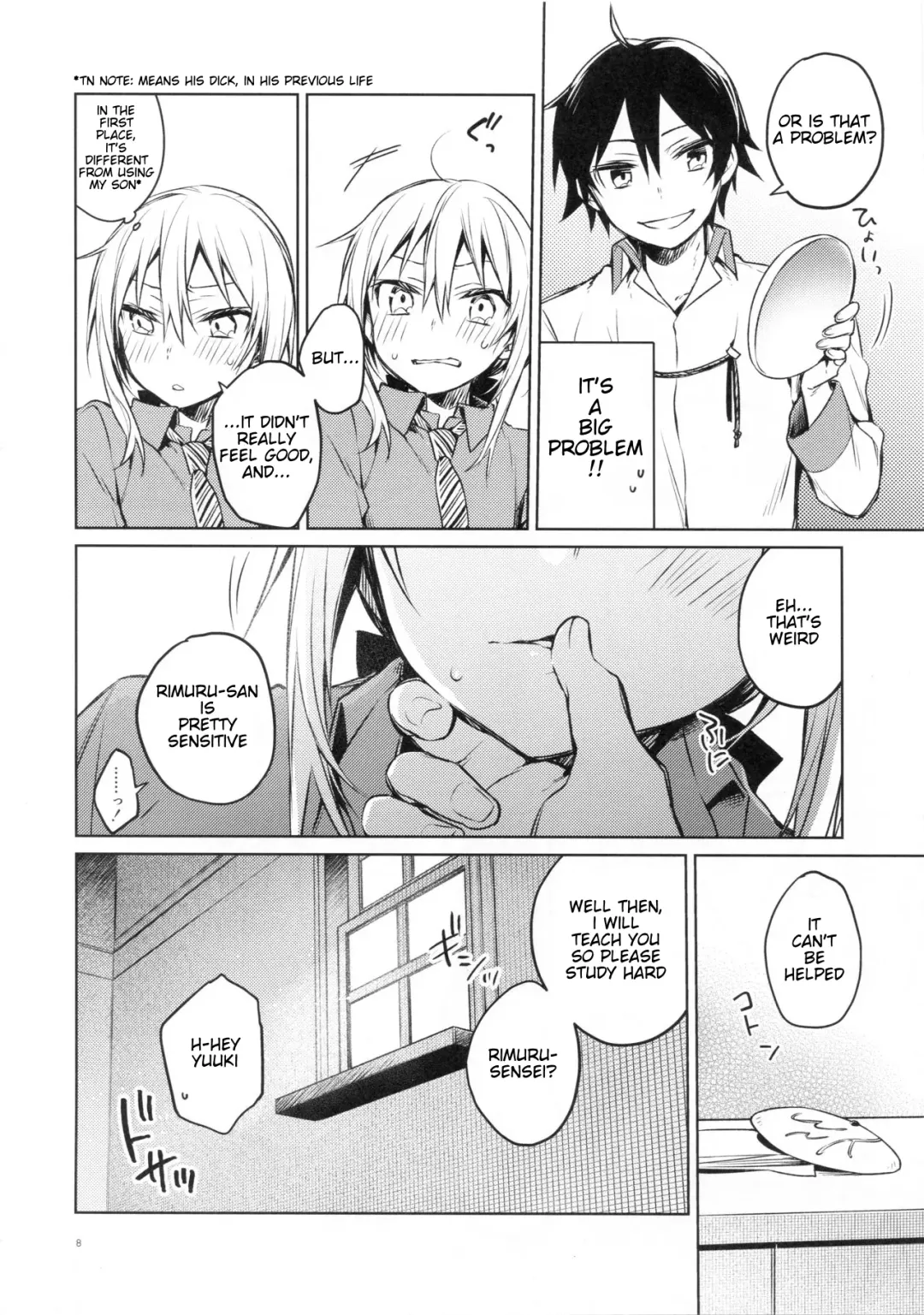 [Mikoto Kei] Rimuru Sensei ni Seikyouiku! | Sex Education for Rimuru Sensei! Fhentai.net - Page 7