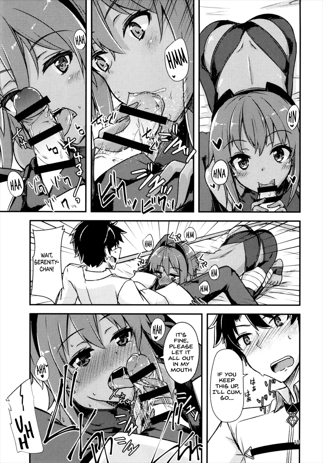 [Yuma] Seihitsu-chan ni Mechamecha Suki tte Tsutaetai!! Fhentai - Page 19