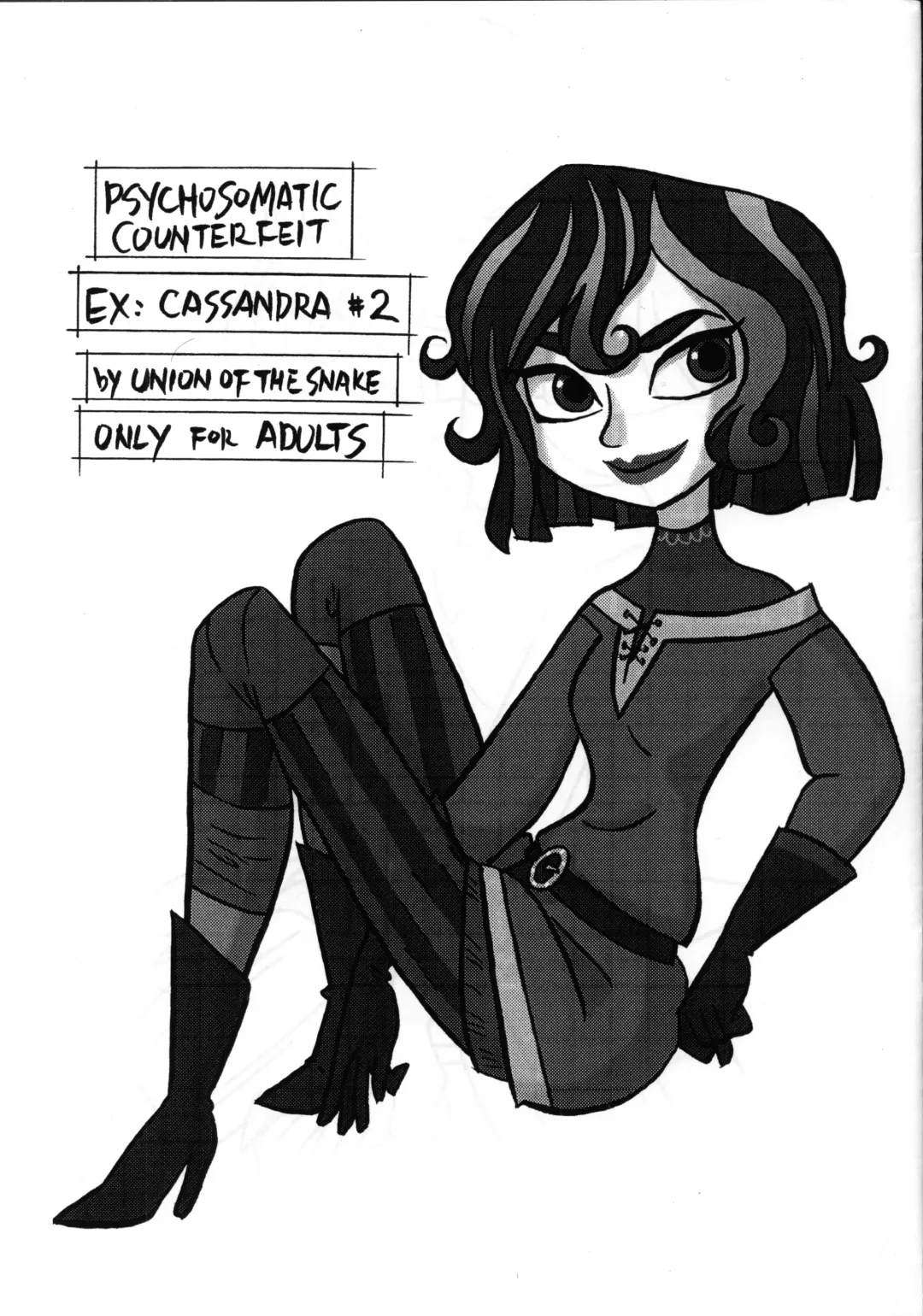 [Shinda Mane] Psychosomatic Counterfeit Ex: Cassandra #2 Fhentai - Page 1