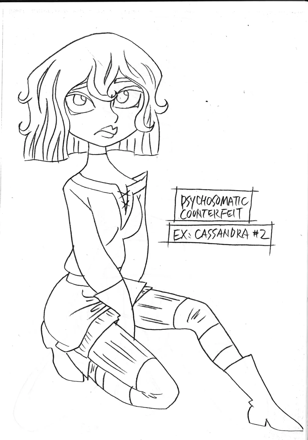 [Shinda Mane] Psychosomatic Counterfeit Ex: Cassandra #2 Fhentai - Page 23