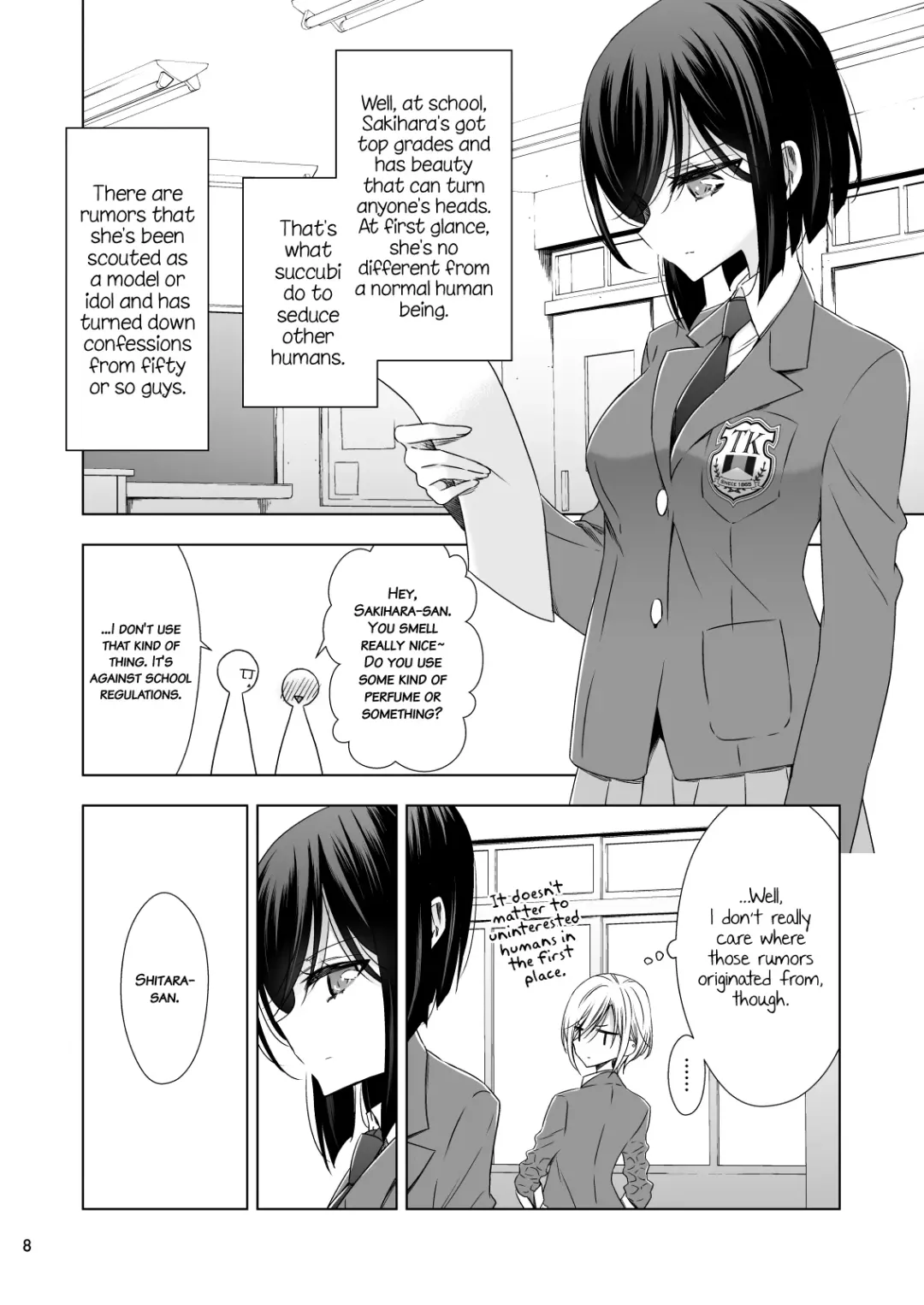 [Takano Saku] Sakihara-san the Succubus Fhentai - Page 8