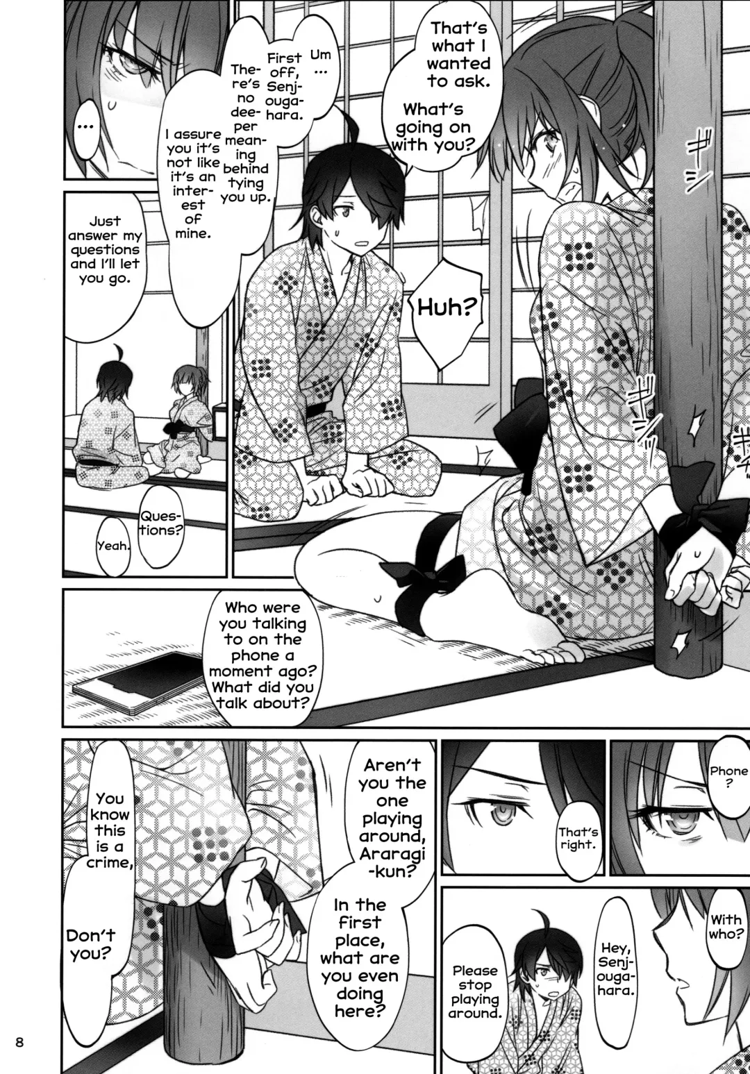 [Akutagawa Manbou] Hitagi Family Kouhen Fhentai.net - Page 7