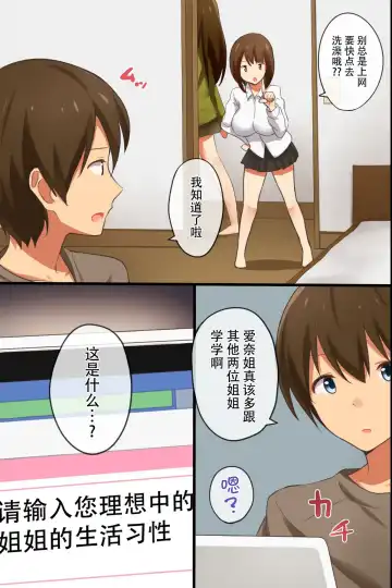 [Takeashiro] Ane Harem ~Moshimo Sannin no Ane o Jibungonomi ni Kaeretara Fhentai - Page 5