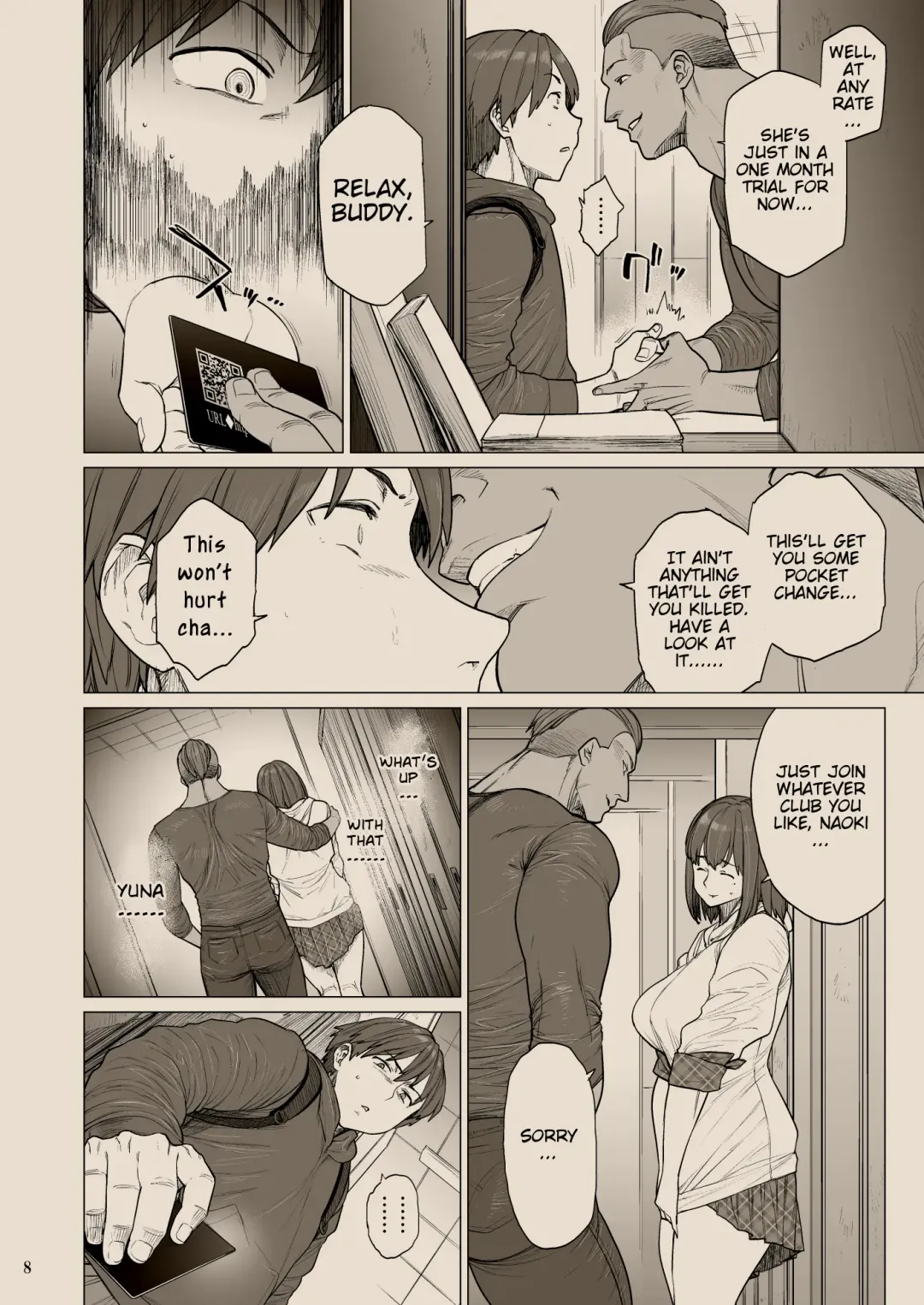 [Etuzan Jakusui] B.S.S.² -Boku ga Saki ni Suki datta no ni Bijin de Kashiko na Osananajimi ga Senpai no Circle no Tetsudai de Suki Houdai Sareteita Hanashi- Fhentai - Page 7